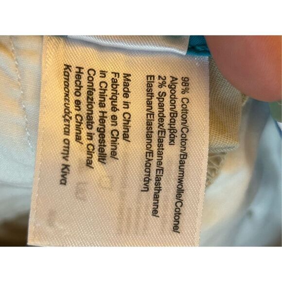 Set of Brooks Brothers Y2K patchwork Madras plaid blazer and sailor ankle chino - Picture 13 of 16